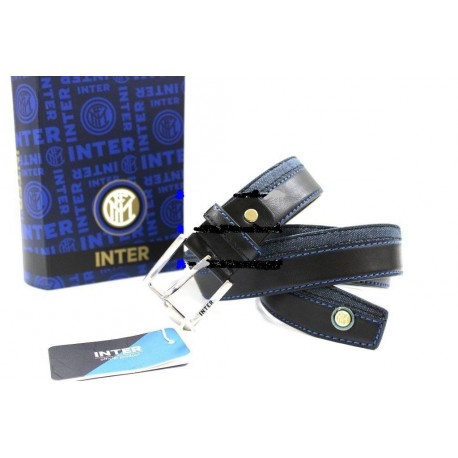 CINTURA SPORT FC INTERNAZIONALE 40MM.50%PL 50%PU IN BOX LIBRO