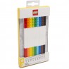 BLISTER 9 PENNE COLORI ASSORTITI IN GEL PUNTA M 0,7MM.ROSSO/ARANCIO/GIALLO/VERDE A/VERDE/AZZURRO/BLU/MARRONE/NERO