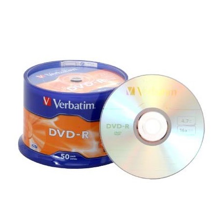 BOX DVD-R VERBATIM 50PZ.