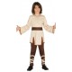 COSTUME CARNEVALE MAESTRO SPIRITUALE 7/9 ANNI STAR WARS VESTITO COMPLETO DI CASACCA/CINTURA/PANTALONI 100%POLIESTER