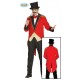 COSTUME CARNEVALE PRESENTATORE CIRCO ADULTO TAGLIA L52 VESTITO COMPLETO GIACCA/GILET E PAPILLON/PANTALONI GUIRCA84587