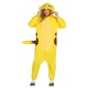COSTUME CARNEVALE CHINCHILLA ELECTRIK POKEMON PIKACHU TAGLIA UNICA ADULTI VESTITO COMPLETO DI CAPUCCIO C.84623 GUIRCA