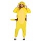 COSTUME CARNEVALE CHINCHILLA ELECTRIK POKEMON PIKACHU TAGLIA UNICA ADULTI VESTITO COMPLETO DI CAPUCCIO C.84623 GUIRCA