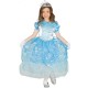 COSTUME CARNEVALE PRINCIPESSA CISNE BAMBINA 5/6 ANNI VESTITO PER FESTE E TRAVESTIMENTI A TEMA 100% POLIESTERE GUIRCA