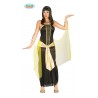 COSTUME CARNEVALE DONNA DEA EGIZIA CLEOPATRA TAGLIA M VESTITO COMPLETO DI APPLICAZIONI COD 84615 GUIRCA 8434077846155