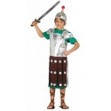 COSTUME CARNEVALE GUARDIA PRETORIANA ROMANA BAMBINO 5/6 ANNI COMPLETO DI TUNICA E CAPPELLO (HAT TUNIC) GUIRCA