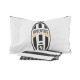 LENZUOLA FC JUVENTUS UFFICIALE COMPLETO LETTO 1 PIAZZA E MEZZA 180X295 SOTT0 CON ANGOLI 130X200 FEDERA 52X80CM.COTONE