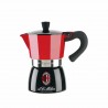 MOKA CAFFETIERA AC MILAN ORIGINALE TOGNANA 3 TAZZE IN SCATOLA REGALO STAMPA E LOGO MILAN PRODOTTO UFFICIALE