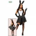 COSTUME CARNEVALE E PARTY A TEMA CONIGLIETTA SEXY ADULTA TAGLIA M VESTITO CON CODA/CERCHIETTO ORECCHIE COD 84568 GUIRCA