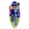 NEW PENNA PER MANCINI SX GFX BLU BL1 GRIFFIX 3 ERGONOMICA 2 CARTUCCIE INCLUSE STEP BY STEP SYSTEM ASTUCCIO BLU PELIKAN