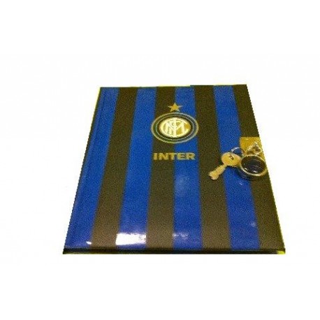 DIARIO SEGRETO CON LUCCHETTO F.C.INTERNAZIONALE PRODOTTO UFFIC.