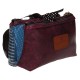 BUSTINA PICCOLA 3 ZIP MULTI TASCHE BEAUTY DA VIAGGIO THE HATTER GORJUSS SANTORO LONDON ORIGINAL 20,5X10,5X8,5CM