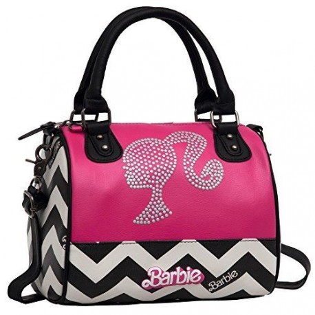 BORSA BAULETTO CON TRACOLLA BARBIE DREAM ORIGINAL MATTEL SIMILPELLE 25X23X12CM.100%PU COD.3276651-8435306295096