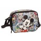 TRACOLLINA MICKEY COMIC 2 DISNEY ORIGINAL IN SIMILPELLE 2 ZIP 23X17X8CM 100%PU COD 3235951