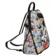 ZAINO TEMPO LIBERO MICKEY COMIC 2 DISNEY ORIGINAL SIMILPELLE 31X35X12CM.1005PU COD.3232251 JOUMMA BAGS 8435306288845