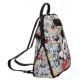 ZAINO TEMPO LIBERO MICKEY COMIC 2 DISNEY ORIGINAL SIMILPELLE 31X35X12CM.1005PU COD.3232251 JOUMMA BAGS 8435306288845