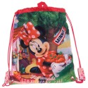 SACCA CON SPALLACCI MINNIE STRAWBERRY JAM DISNEY ORIGINAL 27X34CM.100%POLIESTERE COD.2393751/8435306290152