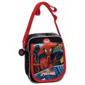 TRACOLLINA SPIDERMAN BLUE CITY MARVEL ORIGINAL 2 ZIP TASCA E PATTINA ESTERNA 15X19X10CM.70%POLIEST/30%PVC.COD.2455551