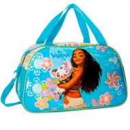 BORSA DA VIAGGIO E TEMPO LIBERO OCEANIA PRINCIPESSA VAIANA DISNEY ORIGINAL 41X24X23CM DISEGNO A RILIEVO PVC POLIESTER