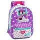 ZAINETTO ASILO E TEMPO LIBERO IN SIMILPELLE MINNIE DAISY DISNEY ORIGINAL 22X30X10CM TOP QUALITY