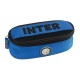 ASTUCCIO OVALE ORGANIZZATO SCUOLA FC INTERNAZIONALE ORIGINAL 22X10X7CM 1 ZIP DISTRIBUITO DA FR.COS. PANINI EDITORE ITALY