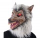 MASCHERA COMPLETA COPRICAPO LUPO CON PELO PER TRAVESTIMENTI DI HALLOWEEN CARNEVALE E PARTY VARI TOP QUALITY GUIRCA 2706