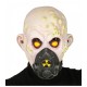 MASCHERA HORROR ZOMBIE NUCLEAR IN LATTICE PER TRAVESTIMENTI DI HALLOWEEN CARNEVALE E FESTE A TEMA TOP QUALIT GUIRCA 2459