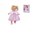 BAMBOLA CARLA 40CM CON VESTITO CAPELLI BIONDI OCCHI AZZURRI TOP QUALITY ROSA TOYS 4305 CON SCATOLA MADE IN ESPANA