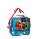 CESTINO TERMICO ASILO E DA VIAGGIO CON TRACOLLINA MICKEY MOUSE DISNEY ORIG23X20X9CM.70%MICROFIB DISEGNO A RILIEVO 30%PVC