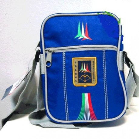 TRACOLLA BOY VERTICALE FRECCE TRICOLORI BLU 22X17X5,5CM.