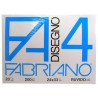BLOCCO DISEGNO FABRIANO 24X33 RUVIDO F4 220GR.CARTA BIANCA