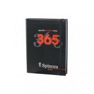 AGENDA SERISSIMA 2015 365 SPINOZA DAILY NERA 15X11CM.CON ELASTICO