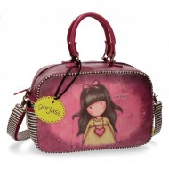 BORSA DA VIAGGIO GORJUSS HEARTFELTSANTORO LONDON ORIGINAL SIMILPELLE 37X25X15CM IDEALE PER PALESTRA E PISCINA