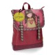 ZAINO SCUOLA E TEMPO LIBERO GORJUSS SANTORO HEARTFELT LONDON ORIGINAL IN SIMILPELLE 29X38X9CM CON PATTINA