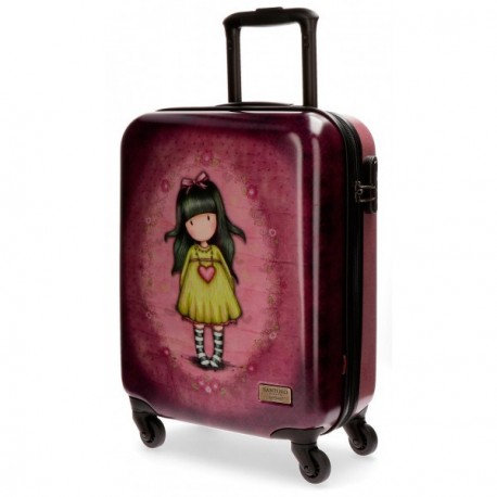 TROLLEY DA VIAGGIO GORJUSS ORIGINAL SANTORO ABS 4 RUOTE 37X20X55CM.  BAGAGLIO A MANO ALTA QUALITA CHIUSURA A COMBINAZIONE - Parole e Pensieri