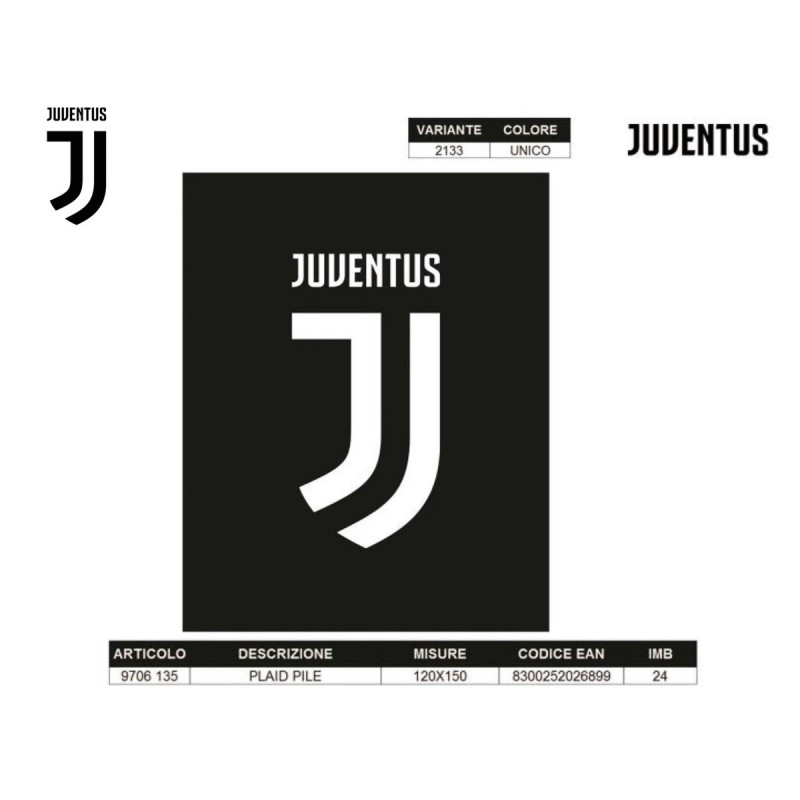 Juventus FC Telo In Microfibra 90x170 Cm - Ufficiale, Bianco E Nero, Asciugamano Da Mare E Doccia