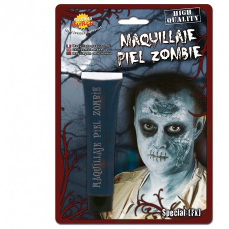 CREMA ZOMBIE EFFETTO PELLE IN DECOMPOSIZIONE 28GR HIGH QUALITY SPECIAL FX PER TRAVESTIMENTI DI HALLOWEEN E CARNEVALE