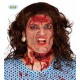 CICATRICE LATTICE GOLA TAGLIATA CARNE VIVA ARTICOLI PER TRAVESTIMENTI E SCHERZI DI HALLOWEEN CARNEVALE E SCENE HORROR