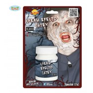 FLACONE 30ML EFFETTO LATTICE BIANCO X TRUCCHI E TRAVESTIMENTI DI HALLOWEEN CARNEVALE E SCENE A TEMA HORROR HIGH QUALITY