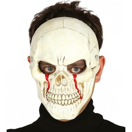 MASCHERA SCHIUMA LATTICE CON ELASTICO TESCHIO SCHELETOR ARTICOLI X TRAVESTIMENTI DI HALLOWEEN CARNEVALE E SCENE HORROR