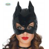 MASCHERA CAT GIRL MUJER GATO IN STOFFA 100% POLIESTER PER TRAVESTIMENTI DI CARNEVALE/HALLOWEEN COD 2699 GUIRCA