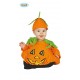 COSTUME BABY ZUCCA 6/12 MESI VESTITO COMPLETO DI CAPPELLO PER TRAVESTIMENTI DI HALLOWEEN E PARTY A TEMA