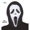 MASCHERA SCREAM PER FESTE E TRAVESTIMENTI DI HALLOWEEN/CARNEVALE E PARTY A TEMA HORROR. GUIRCA CARETA SCREAM PLASTICO