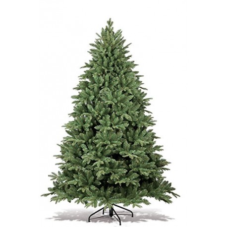 ALBERO DI NATALE ANDINO MOLTO FOLTO 1188 RAMI VERDE 240CM MOLTO REALISTICO ALTA QUALITA" PIEDE IN METALLO