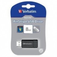 PENDRIVE 8GB VERBATIM PINSTRIPE USB DRIVE