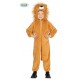 COSTUME CARNEVALE LEONE BAMBINI 3/4 ANNI VESTITO COMPLETO TUTA/CAPUCCIO/CODA PER TRAVESTIMENTI DI ANIMALI DELLA GIUNGLA