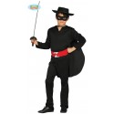 VESTITO CARNEVALE BANDIDO ZORRO 7/9 ANNI