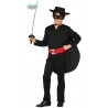 VESTITO CARNEVALE BANDIDO ZORRO 7/9 ANNI