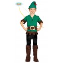 VESTITO CARNEVALE ROBIN HOOD 10/12 ANNI(LADRON BOSQUE)