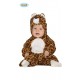 COSTUME BABY LEOPARDO VESTITO TUTA CON CAPUCCIO 6/12 MESI X TRAVESTIMENTI DI CARNEVALE A TEMA ANIMALI FAVOLE NO ACCESS.